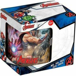 Mugg The Avengers Infinity Vit Keramik Rd (350 ml)