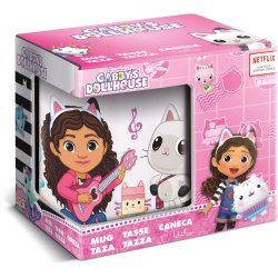 Mugg Gabby's Dollhouse Party Ljusrosa 350 ml 325 ml Keramik Pres