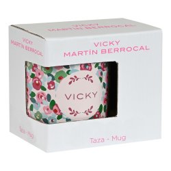 Mugg Vicky Martn Berrocal Rosebloom Keramik Multicolour (350 ml