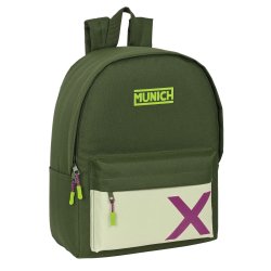 Laptopryggsck Munich Bright Khaki Grn 31 x 40 x 16 cm