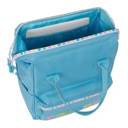 Laptopryggsäck Benetton Spring Himmelsblå 27 x 40 x 19 cm Laptopryggsäck Benetton Spring Himmelsblå 27 x 40 x 19 cm