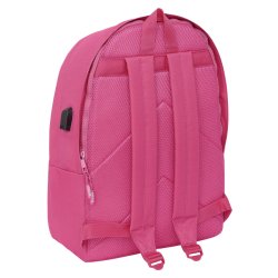 Laptopryggsck Munich Basic Fuchsia 31 x 44 x 18 cm