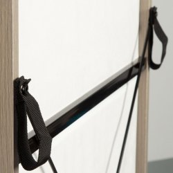 Nattduksbord Max Home Vit Gr 58 x 70 x 30 cm