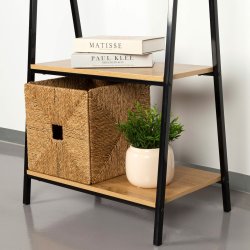 Kldhngare med hylla Max Home Stl Melamin spnskiva Minimalist