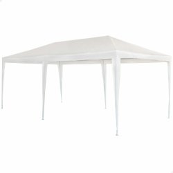 Gazebo Aktive Vit 300 x 600 cm Metall Plast