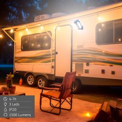 Trdgrdslampa Aktive Plast