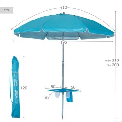 Naperny? Aktive Stl Oxford-tyg 210 x 205 x 210 cm