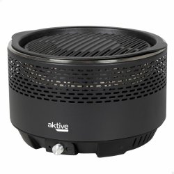 B�rbar Grill Aktive Rund R�k-fritt Svart � 34 cm