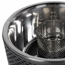 B�rbar Grill Aktive Rund R�k-fritt Svart � 34 cm