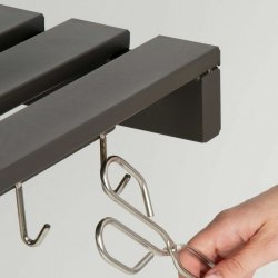 Kolgrill med lock och hjul Aktive 102 x 65 x 104 cm