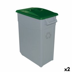 Avfallsbehllare tervinning Denox Grn 65 L (2 antal)