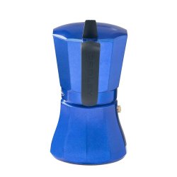 Italiensk Kaffepanna Oroley Petra Bl Aluminium 9 Koppar