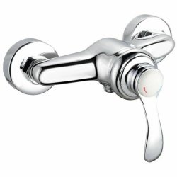 Blandare Rousseau Byron Gr Chrome Metall Mssing 15 cm Dusch