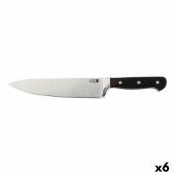 Kockskniv Quid Professional Inox Chef Black Svart Metall 20 cm (