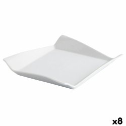 Platt skl Quid Gastro Fresh Vit Keramik Smrgs (8 antal)