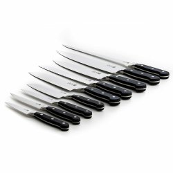 Kockskniv Quid Professional Inox Chef Black Svart Metall 25 cm (