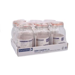 Glasburk Quid New Canette Transparent Glas (1,5L) (Pack 6x)