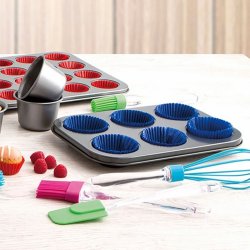 Bakform Quid Sweet Rostfritt stl (27 x 19 x 3 cm) (6 Ransoner)
