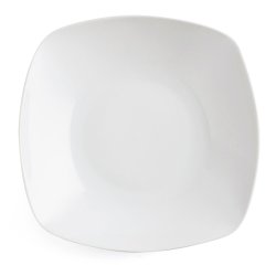 Djup tallrik Quid Novo Vinci Keramik Vit (20,5 cm) (Pack 6x)