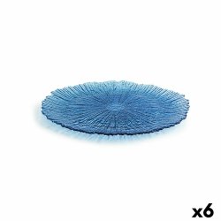 Platt skl Quid Mar De Viento Bl Glas  28 cm (6 antal) (Pack 6