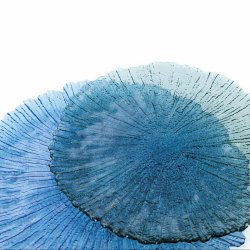 Platt skl Quid Mar De Viento Turkos Glas  32 cm (6 antal) (Pac
