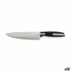 Kockskniv Quid Habitat Svart Metall 20 cm (Pack 12x)