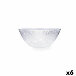 Snacksbricka Quid Lonja Transparent Glas (6 antal) (Pack 6x)