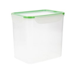 Hermetisk matlda Quid Greenery Transparent Plast 4,7 L (4 antal
