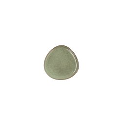 Platt skl Bidasoa Ikonic Grn Keramik 11 x 11 cm (12 antal) (Pa