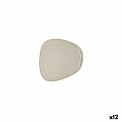 Platt skl Bidasoa Ikonic Vit Keramik 14 x 13,6 cm (12 antal) (P