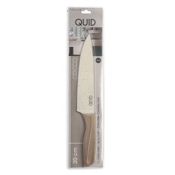 Kockskniv Quid Cocco Brun Metall 20 cm (Pack 12x)