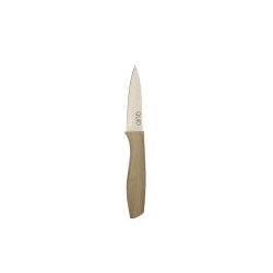 Skalkniv Quid Cocco Brun Metall 9 cm (Pack 12x)