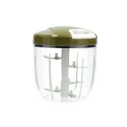 Manuell minihackare med dragsladd Quid Naturalia Grn Metall 12,