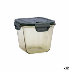 Hermetisk matlda Bidasoa Infinity Fyrkantig 900 ml Gul Glas (12