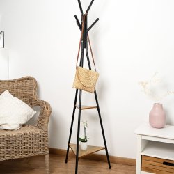 Hattstll Vinthera Moa Stl Svart 49,5 x 49,5 x 180 cm