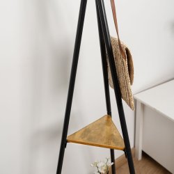 Hattstll Vinthera Moa Stl Svart 49,5 x 49,5 x 180 cm