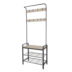 Hattstll Vinthera Moa Stl Svart 72 x 34 x 183 cm