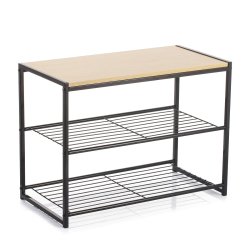 Skostll Vinthera Moa Stl Svart 60 x 30 x 44,5 cm