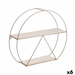 Bokhylla Vinthera Moa Gyllene Stl 50 x 12 cm (6 antal)