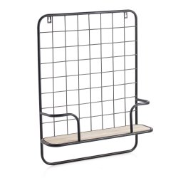 Bokhylla Vinthera Moa Stl Svart Metall 42,5 x 12 x 56 cm (8 ant