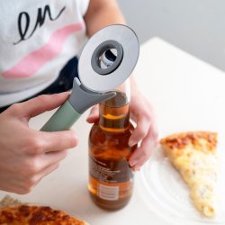 Pizzakniv Quid Ozon Grn Metall 20 cm