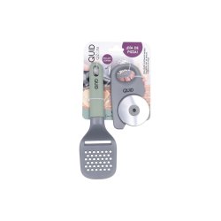 Pizzakniv Quid Ozon Grn Metall 2 Delar