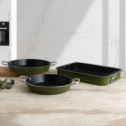 riskokaren Quid Naturalia Svart Metall 24 x 5 cm