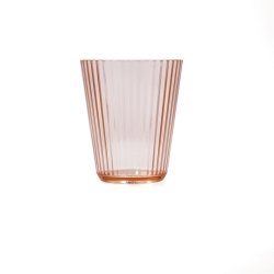 Glas Quid Sunset Coral Korall Plast 300 ml (12 antal)