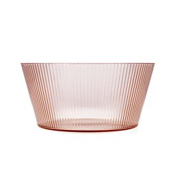 Salladsskl Quid Sunset Coral Korall Plast  25 cm (12 antal)