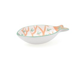 Snacksskl Quid Kaleido Vit Keramik 14 x 9 x 3 cm (4 antal)