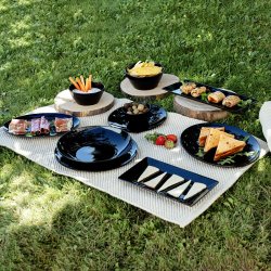 Snacksskl Quid Select Basic Svart Melamin 13 cm (24 antal)