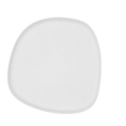 Platt skl Bidasoa Fosil Vit Keramik 26,3 x 25,5 x 2,4 cm (6 ant