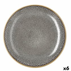 Platt skl Ariane Jaguar Freckles Brun Keramik 27 cm (6 antal)