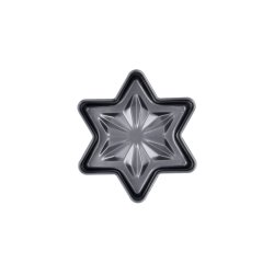Bakform Quid Sweet Grey Gr Metall 21 x 5 cm (12 antal)